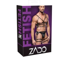ZADO Odinių diržų komplektas M/L