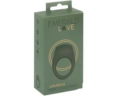 Emerald Love RING Prabangus vibruojantis penio žiedas