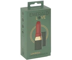 Emerald Love Žaliosios serijos prabangus lūpų dažų vibratorius