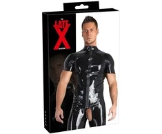 Late X Vyriški latekso marškinėliai XL