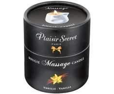 Plaisir Secret Masažo žvakė vanilė 80ml
