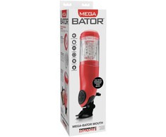 Pipedream PDX EXTREME MEGA-BATOR BURNOS RAUDONA