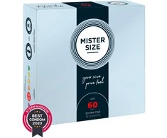 Mister Size Prezervatyvai Mister Dydis Ø 6 cm (36 vnt)