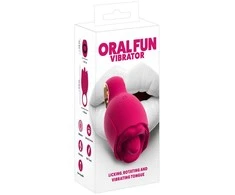 Oral Fun Vibratorius, laižantis ir vibruojantis liežuvį