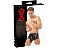 Late X Men's Latex Pants juodas L/XL