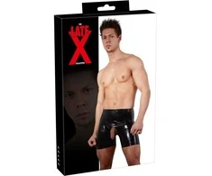 Late X Men's Latex Pants juodas M