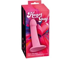 Pink Rožinė Heart Guy Rožinė Vibrator