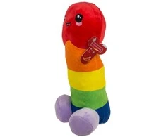 RAINBOW Pliušinis varpos vaivorykštė 30 cm