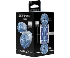 Fleshlight Mėlyna Quickshot Turbo Mėlyna Ice