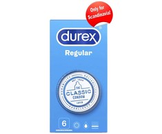 Durex Regular 6 prezervatyvai