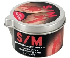 S/M žvakė skardoje