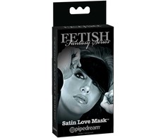 Fetish Fantasy Series Limited Edition FFSLE Satin Love Mask Juodas