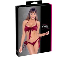Cottelli liemenėlė ir kelnaitės raudonos L/XL