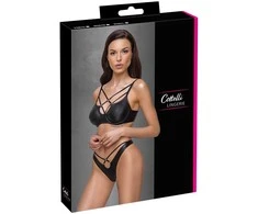 Cottelli seksualus 2 dalių komplektas Bra Set matte 85B/L