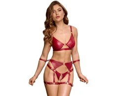 Bondage Bra Set S