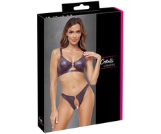 Cottelli BH und Slip lila XL