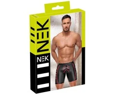 NEK Men's Shorts Juodas/Raudona XL
