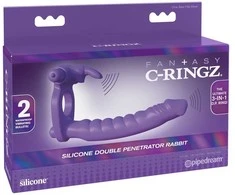 Pipedream FCR silikoninis dvigubas įsiskverbimas