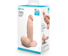 b-Vibe Slipskin 6" Girthy Crea