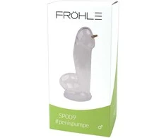 Fröhle SP009 Realistic Penis CylinderXL krištolo skaidrumo
