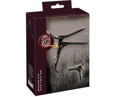 Fetish Collection Speculum w Air&amp;Liquid Tube Gol