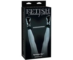 Fetish Fantasy Series Limited Edition FFSLE Spreader Bar Juodas/Silve