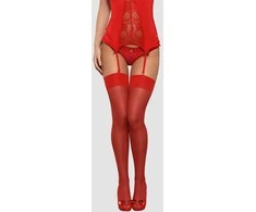 Obsessive - S800 kojinės Raudona L/XL