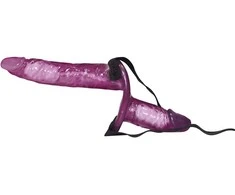 You2Toys Vibruojantis Strap-on Duo