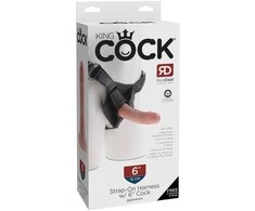 Pipedream King Cock Strap-On 6 colių