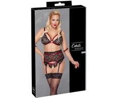 Cottelli Bondage Liemenėlės rinkinys Bondage 3XL