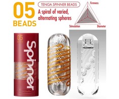 TENGA_Spinner Beads 05 daugkartinio naudojimo masturbatorius