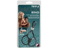 You2Toys RING Trigubas kamuoliukas ir penio žiedas