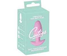 Cuties Vibrating Plug Rose