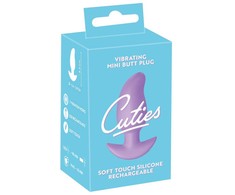 Cuties Vibrating Plug Violetinė