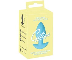 Blue Mėlyna Cuties Vibrating Plug Mėlyna