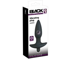 Black Velvets Juodas Velvet Vibr.Medium Plug