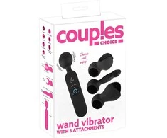 Couples Choice Lazdelės vibratorius su 3 priedais