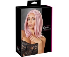 Cottelli Accessoires Rožinė Perukas, bobas, rožinė