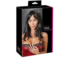 Cottelli Accessoires Long Juodas Wig