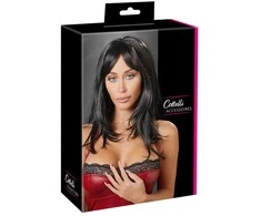 Cottelli Accessoires Long Juodas Wig