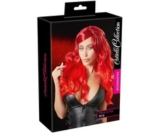 Cottelli Accessoires Perukas raudonas banguotas ilgas