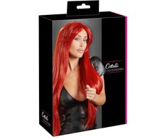 Cottelli Accessoires Ilgas tiesus Raudona perukas