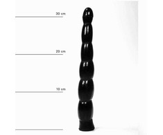 All Black All Juodas AB13 Smooth Rippled Model 32cm - Flexible Juodas Priedas