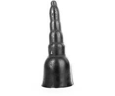 All Black All Juodas 13 Model 34 cm - Anatomically Contoured Intimate Device