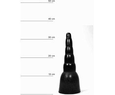 All Black All Juodas 13 Model 34 cm - Anatomically Contoured Intimate Device