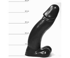 All Black All Juodas Model 0627 Intimate Machine 45 cm Juodas Anatomical Design
