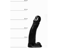 All Black All Juodas Model 13 Intimate Priedas 34 cm - Smooth Juodas Surface