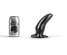 All Black All Juodas Model 05 Intimate Machine 13 cm Juodas Anatomic Design