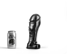 All Black All Juodas Model 5615 - Intimate Machine, Juodas, 22 cm