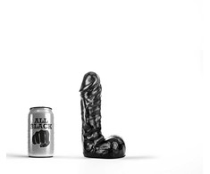 All Black All Juodas 658 Intimate Training Plug 19 cm Juodas Silicone